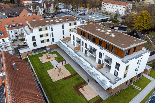 Südstadt Quartiers-Wohnen Raabestraße Göppingen
